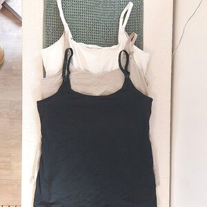 H & M nursing tank tops. size LARGE